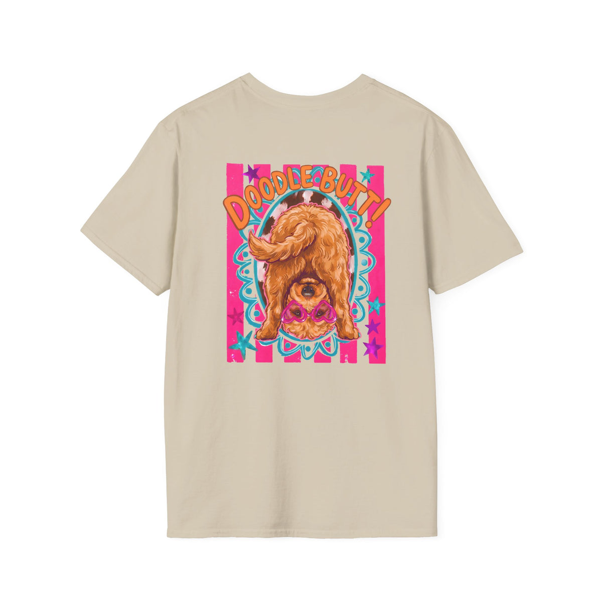 Doodlebug Retro Goldendoodle Graphic
