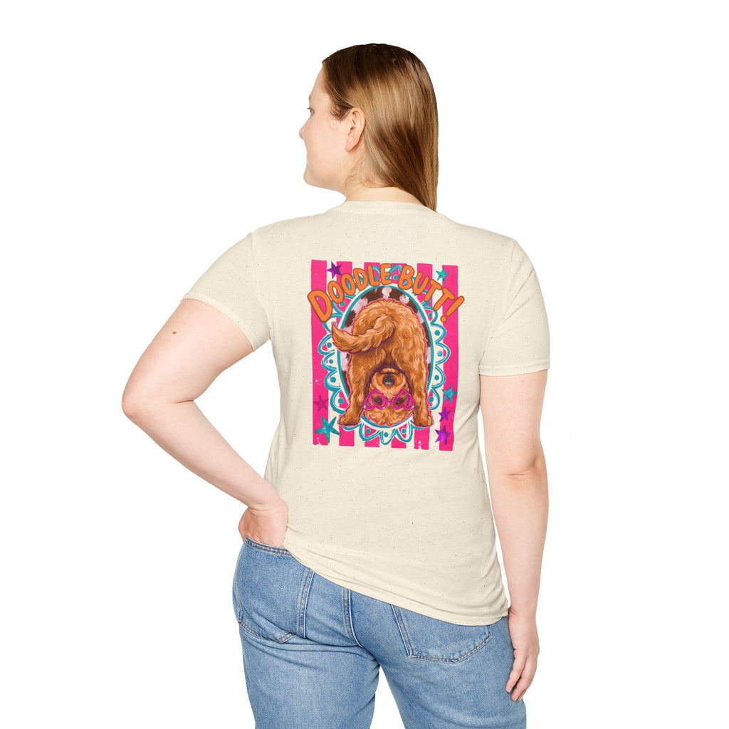 Doodlebug Retro Goldendoodle Graphic