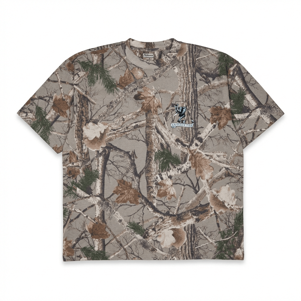 Tide & Timber Vol. 2: Heavyweight Camo Pocket Logo